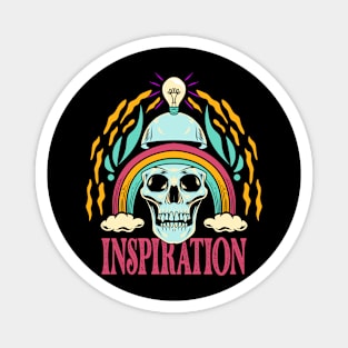 Vintage Skull - Inspiration Magnet